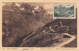 Carte Maximum FRANCE  N° Yvert 358 (COL DE L'ISERAN) Obl Sp 1er Jour Bourg St Maurice (Ed TUM 87)  RRR - 1930-1939