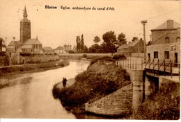 Blaton (Bernissart). Eglise, Embouchure Du Canal D'Ath - Bernissart