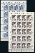 Faroe Islands 1987 Europa Cept Sheets MNH - 1987