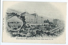1298 - Grand Hôtel Du Parc Et Hôtel Des Princes Châtel Guyon - 1808 Vintage Rare - Châtel-Guyon