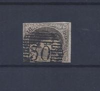 N°6 (ntz) GESTEMPELD P50 Gosselies COB € 10,00 + COBA € 3,00 - Postmarks - Lines: Perceptions