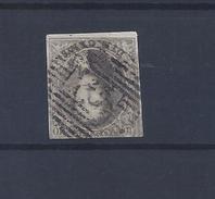 N°6 (ntz) GESTEMPELD P123A.1 Verviers (A1) COB € 10,00 + COBA € 8,00 - Postmarks - Lines: Perceptions