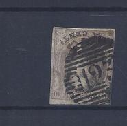 N°6 (ntz) GESTEMPELD P123 Verviers COB € 10,00 + COBA € 2,00 - Postmarks - Lines: Perceptions