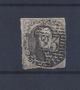 N°6 (ntz) GESTEMPELD P123 Verviers COB € 10,00 + COBA € 2,00 - Postmarks - Lines: Perceptions