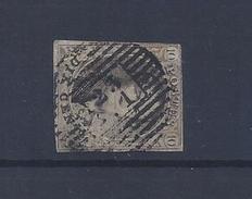 N°6 (ntz) GESTEMPELD P123 A.1 Verviers (A.) COB € 10,00 + COBA € 8,00 - Postmarks - Lines: Perceptions