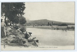 317 - Vichy (03) - 430 - Le Coin Des Lavandières Côte Saint Amand - Merson 45c - Circulée Pour Délémont Suisse - Hennex - Vichy