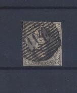 N°6 (ntz) GESTEMPELD P114 Termonde COB € 10,00 + COBA € 3,00 - Postmarks - Lines: Perceptions