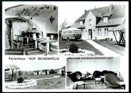8867 - Alte MBK Ansichtskarte - Kobrow Bei Sternberg - Ferienheim Der LPG Oberlichtenau - Gel 1984 - Nowak - Bus Robur - Sternberg