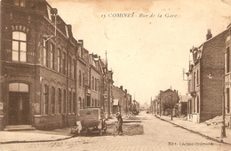 Comines : Rue De La Gare 1924 - Comines-Warneton - Komen-Waasten