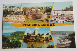 C.P.S.M  Royaume-uni Pays De Galles Pembrokeshire Multis Vues Voir Les 2 Photos - Pembrokeshire
