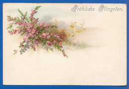 Fantaisie; Pfingsten; Blumen; Verlag Otto Sehaefer & Scheibe Berlin - Pentecost