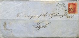 PA1753 United Kingdom 1863 Red Penny Cover MNH - Covers & Documents