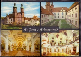 St Peter Im Hochschwarzwald - Mehrbildkarte 1   Seminar Und Pfarrkirche - St. Peter