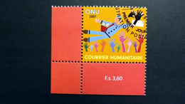 UNO-Genf 583 Oo/ESST, Humanitäre Postsendungen - Used Stamps