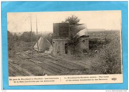 Nantheil Le Haudoin-la Gare--les Réservoirs Bombardés-années 1914-18-édition ELD - Nanteuil-le-Haudouin