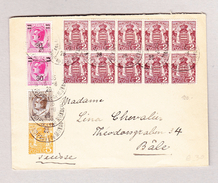 Monaco MONTE-CARLO 16.8.1926 Brief Nach Basel - Storia Postale