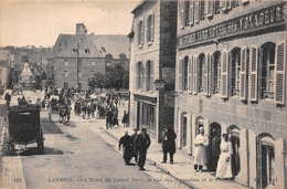 ¤¤ -  486   -  LANNION   -  L'Hôtel Des Voyageurs Du Grand Turc   -  Rue Des Augustins Et Le Pont     -  ¤¤ - Lannion