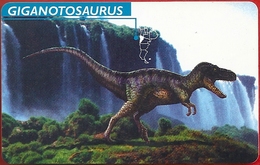 Argentina - Telefonica - Dinosaurs - Giganotosaurus - 07-1997 - 100.000ex, Used - Argentina