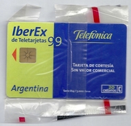 Argentina - Telefonica - Iberex 99 - 07-1999 - 5.000ex, NSB - Argentina