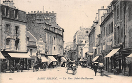 135 - SAINT-BRIEUC - Rue Saint-Guillaume - Syndicat D'Initiative - Garage Automobiles - Zinguerie, Plomberie "Le Restif" - Saint-Brieuc