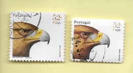 TIMBRES - STAMPS - PORTUGAL - 2000 - OISEAUX DE PORTUGAL - EAGLE REAL - TIMBRES OBLITÉRÉS - Used Stamps