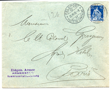 ALSACE....1911.... TIMBRES SUR LETTRE - Cartas & Documentos