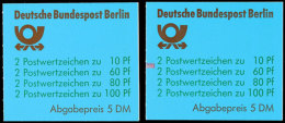 1989, Sehenswürdigkeiten, Das Letzte Heftchen Mit Und Ohne Zählbalken, Mi. 170.-, Katalog: MH 15... - Otros & Sin Clasificación