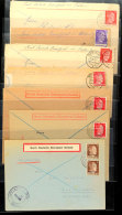 OSTLAND 1942/1943, Insgesamt 7 Belege Durch Deutsche Dienstpost Ostland, Vier Briefe Aus Dem Reichsgebiet Von... - Other & Unclassified