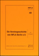 Scheerer, H., Die Vereinsgeschichte Von INFLA - Berlin E.V., 2001, 124 S., Broschiert, Tadellose Erhaltung ... - Autres & Non Classés