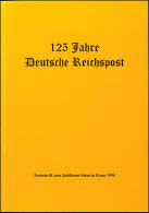 125 Jahre Deutsche Reichspost, Festschrift Zum Jubiläums-Salon In Essen, 1996, Gebrauchte Erhaltung  125... - Otros & Sin Clasificación