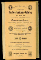 1910, Senf, Ganzsachenkatalog "ganze Welt", Sehr Seltenes Altes Exemplar  1910, Mustard, Postel Stationery... - Autres & Non Classés