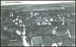 WENKHEIM, 1917, Gruss Aus..., S/w Karte, Gelaufen, Tadellos  BFWENKHEIM, 1917, Greatings From. . ., S / W Card,... - Otros & Sin Clasificación