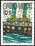 "Hundertwasser", Unverausgabte Marke, Tadellos, Mi. 1.000,--, Katalog: III **Hundertwasser, Not Issued Stamp,... - Otros & Sin Clasificación