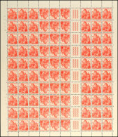 20 Rp. Landschaften 1939, Kpl. Markenheftchenbogen, Zwischensteg Mit 3 Kreuzreihen Und Glatter Gummierung, Waager.... - Carnets