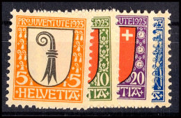 Pro Juventute 1923, Gestempelt, Mi. 70.-, Katalog: 185/88 OPro Juventute 1923, Used, Michel 70.-, Catalogue:... - Autres & Non Classés