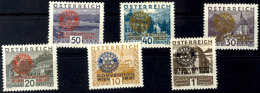 1931, "Rotary" Kpl. Mit Sauberen Erstfälzen, Mi. Für * = 270,--, Katalog: 518/23 *1931, "Rotary"... - Autres & Non Classés