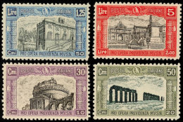 Nationalmiliz 1928, Kompletter Postfrischer Kabinettsatz, Sehr Gut Zentriert, Mi. 150,-, Katalog: 275/78... - Sin Clasificación