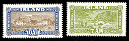 7 A. Und 10 A. Tadellos Ungebr., Katalog: 114/15 *7 A. And 10 A. In Perfect Condition Unused, Catalogue: 114/15... - Otros & Sin Clasificación