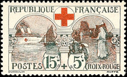 15+5 C. Rotes Kreuz Tadellos Ungebraucht, Mi. 150.-, Katalog: 136 *15 5 C. Red Cross In Perfect Condition... - Otros & Sin Clasificación