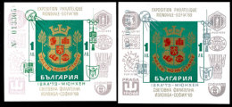 1973, IBRA'73-Blockpaar, Tadellos Postfrisch, Mi. 250,--, Katalog: Bl. 40/41 **1973, IBRA'73 Souvenir Sheet... - Bulgaria