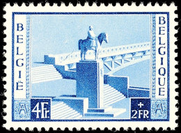 4 Fr. Denkmal Für König Albert I.  Mit Plattenfehler (OBP 939-V1), Tadellos Postfrisch, Katalog: 990Abart... - Otros & Sin Clasificación