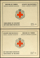 1953, Rotes Kreuz-Markenheftchen In Beiden Versionen, Tadellos Postfrisch, Mi. 290,--, Katalog: 963MH I,II... - Otros & Sin Clasificación