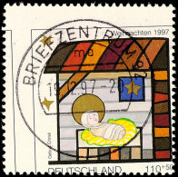 110 Pfg Weihnachten 1997, Verzähnt, Tadellos Zentrisch Gestempelt, Dekorativ - Siehe Foto!, Katalog: 1960Abart... - Otros & Sin Clasificación