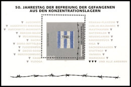 Blockausgabe "50 Jahrestag Der Befreiung Der Gefangenen Aus Den Konzentrationslagern", Verzähnt, Postfrisch,... - Otros & Sin Clasificación