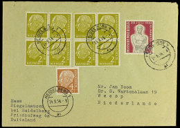 Bedarfsbrief MIF Nach Holland Mit 2 X 177, 178, Berlin 1198, Mi. 83.-, Katalog: 177 BFCommercially Used Letter... - Andere & Zonder Classificatie