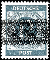 2 Pfg Bis 84 Pfg Ziffern Mit Bandaufdruck, Abart "doppelter Aufdruck", Tadellos Postfrisch, Gepr. Schlegel  BPP (je... - Otros & Sin Clasificación