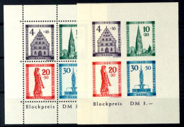 Freiburg-Blockpaar Tadellos Postfrisch, Mi. 150,--, Katalog: Bl.1A+B **Freiburg Souvenir Sheet Pair In Perfect... - Otros & Sin Clasificación
