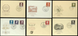 Männer Der Geschichte, Alle 6 Amtlich Ausgegeben FDC, Alle Ungelaufen. Schönes Lot. Mi.324.-, Katalog:... - Otros & Sin Clasificación