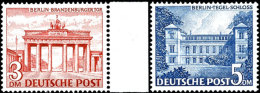 1 Pf Bis 5 Mark Bauten Komplett Tadellos Postfrisch, Mi. 750,--, Katalog: 42/60 **1 Pf Till 5 Mark Buildings... - Otros & Sin Clasificación