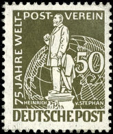 50 Pf Stephan Tadellos Postfrisch, Mi. 180,--, Katalog: 38 **50 Pf Stephan In Perfect Condition Mint Never... - Andere & Zonder Classificatie
